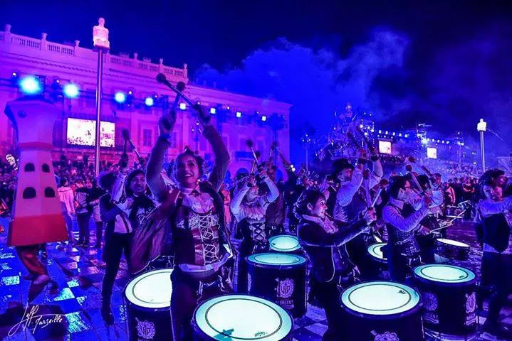 Le groupe Very Insolent Percussions