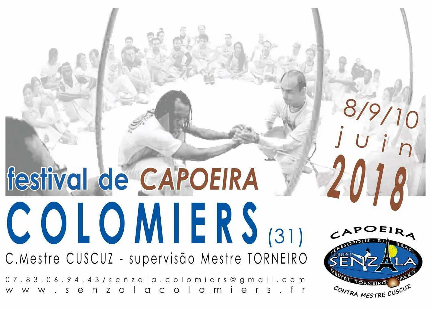 Le groupe Senzala Capoeira