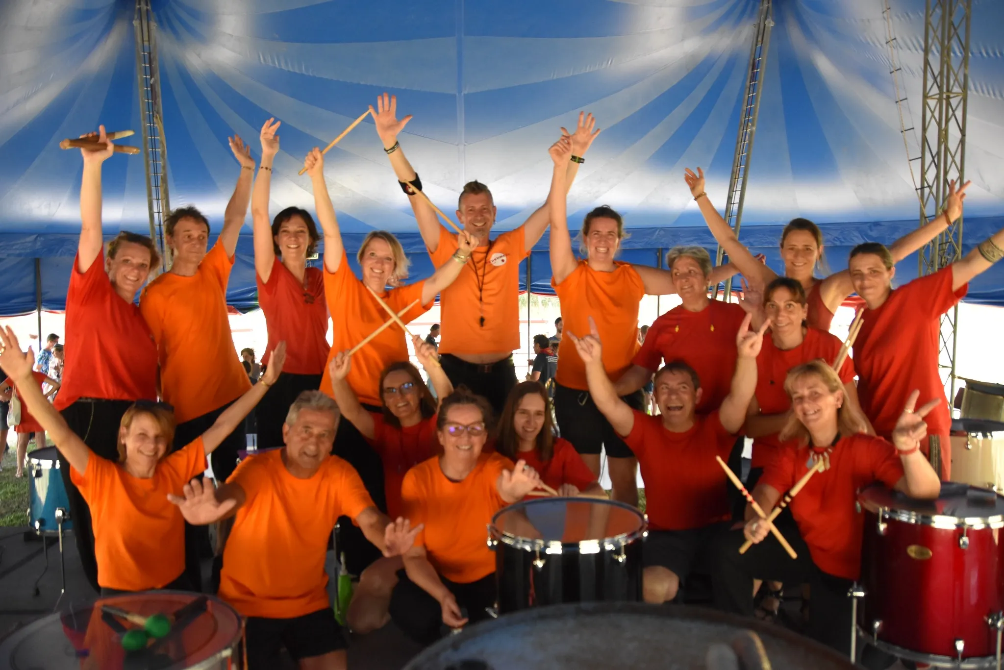Le groupe Batucabronx