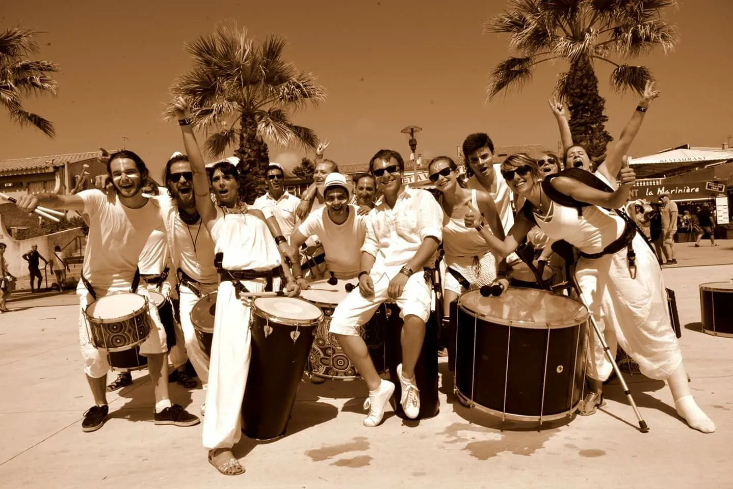 Le groupe Bunda Blanca